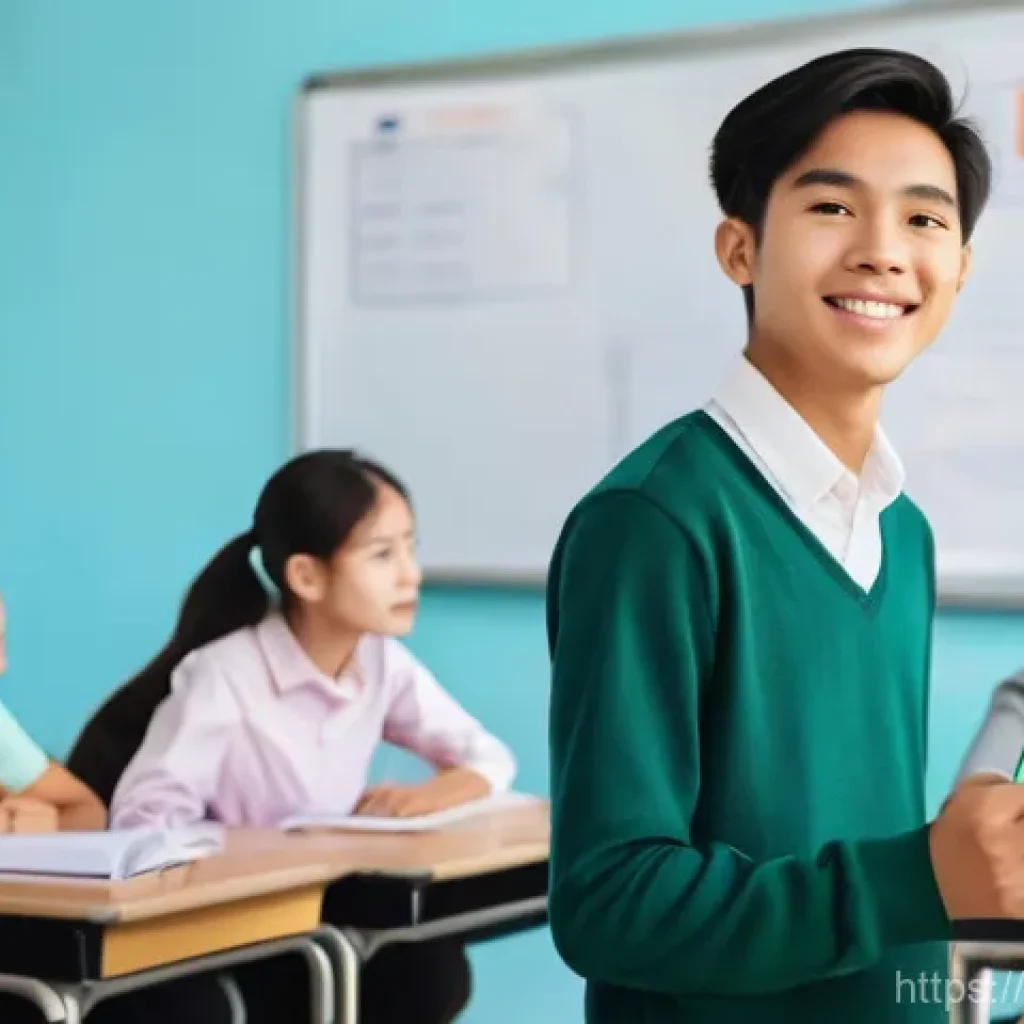 성교육과 올바른 피임법 - **Prompt:** A group of diverse Vietnamese teenagers, both male and female, approximately 15-17 years...