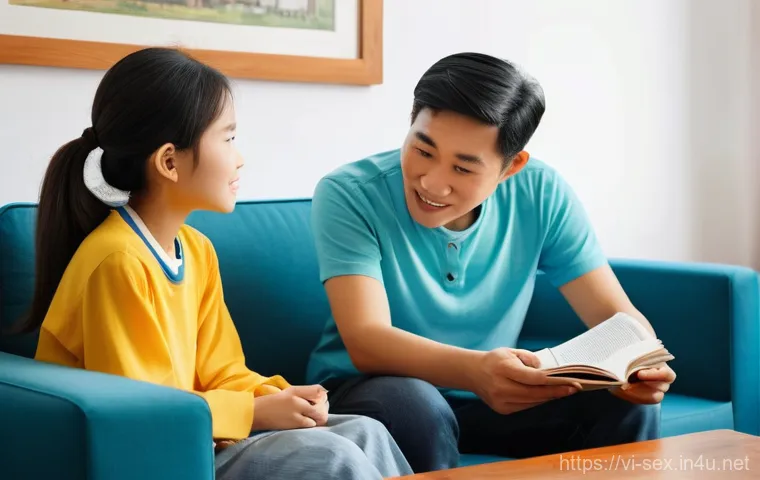 성교육과 성적 욕망의 사회적 영향 - **Prompt:** A group of diverse Vietnamese teenagers and young adults, dressed in modern, appropriate...