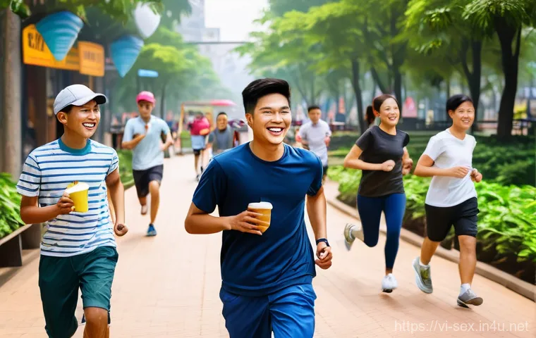 성교육과 성적 욕망의 사회적 영향 - **Prompt:** A heartwarming scene depicting intergenerational communication within a modern Vietnames...